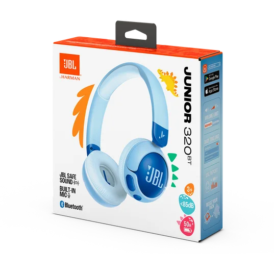 Foldable JBL kids headphones for school and travel